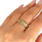 GOLD DEAL | 9ct (9K) Gold Diamond Eternity Band Size O 1/2