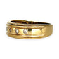 GOLD DEAL | 9ct (9K) Gold Diamond Eternity Band Size O 1/2