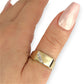 GOLD DEAL | 9ct (9K) Gold Regent Dual-Tone Diamond Signet Ring Size U1/2
