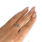 GOLD DEAL | 9ct (9K) Gold Trio Cluster Diamond Ring Diamond 0.12ct Size S