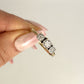 GOLD DEAL | 9ct (9K) Gold Trio Cluster Diamond Ring Diamond 0.12ct Size S