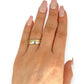 GOLD DEAL | 9ct (9K) Gold Diamond and Five Star Band Refurbished