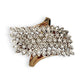 GOLD DEAL | FLASH SALE 9ct (9K) Gold Divine Diamond 0.25ct Cluster Ring Valuation $1,550