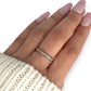 GOLD DEAL | 9ct (9K) Gold Brilliance Band Ring with Diamonds Size M