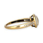 GOLD DEAL | 9ct (9K) Gold Square Cluster Diamond 0.27ct Refurbished Ring Valuation $1,450