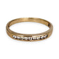 GOLD DEAL | 9ct (9K) Gold Gilded Glow Ring Size O