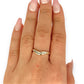 GOLD DEAL | 9ct (9K) Gold Velora Diamond Wave Ring Size L