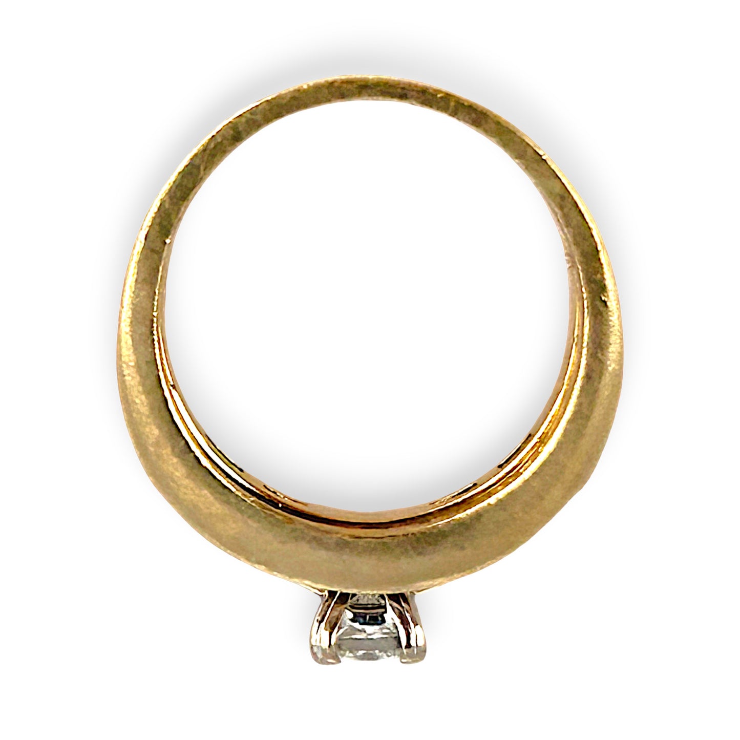 GOLD DEAL | 9ct (9K) Gold Solitaire Diamond 0.61ct Refurbished Ring Set Valuation $4,750
