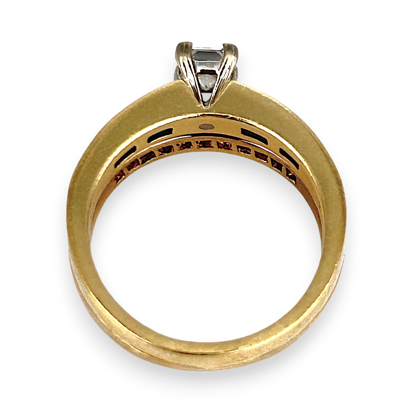 GOLD DEAL | 9ct (9K) Gold Solitaire Diamond 0.61ct Refurbished Ring Set Valuation $4,750