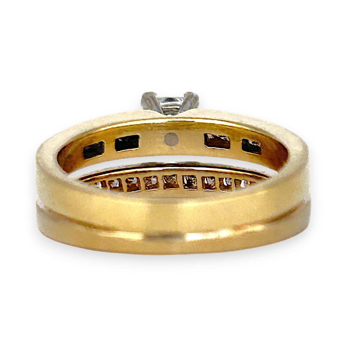 GOLD DEAL | 9ct (9K) Gold Solitaire Diamond 0.61ct Refurbished Ring Set Valuation $4,750