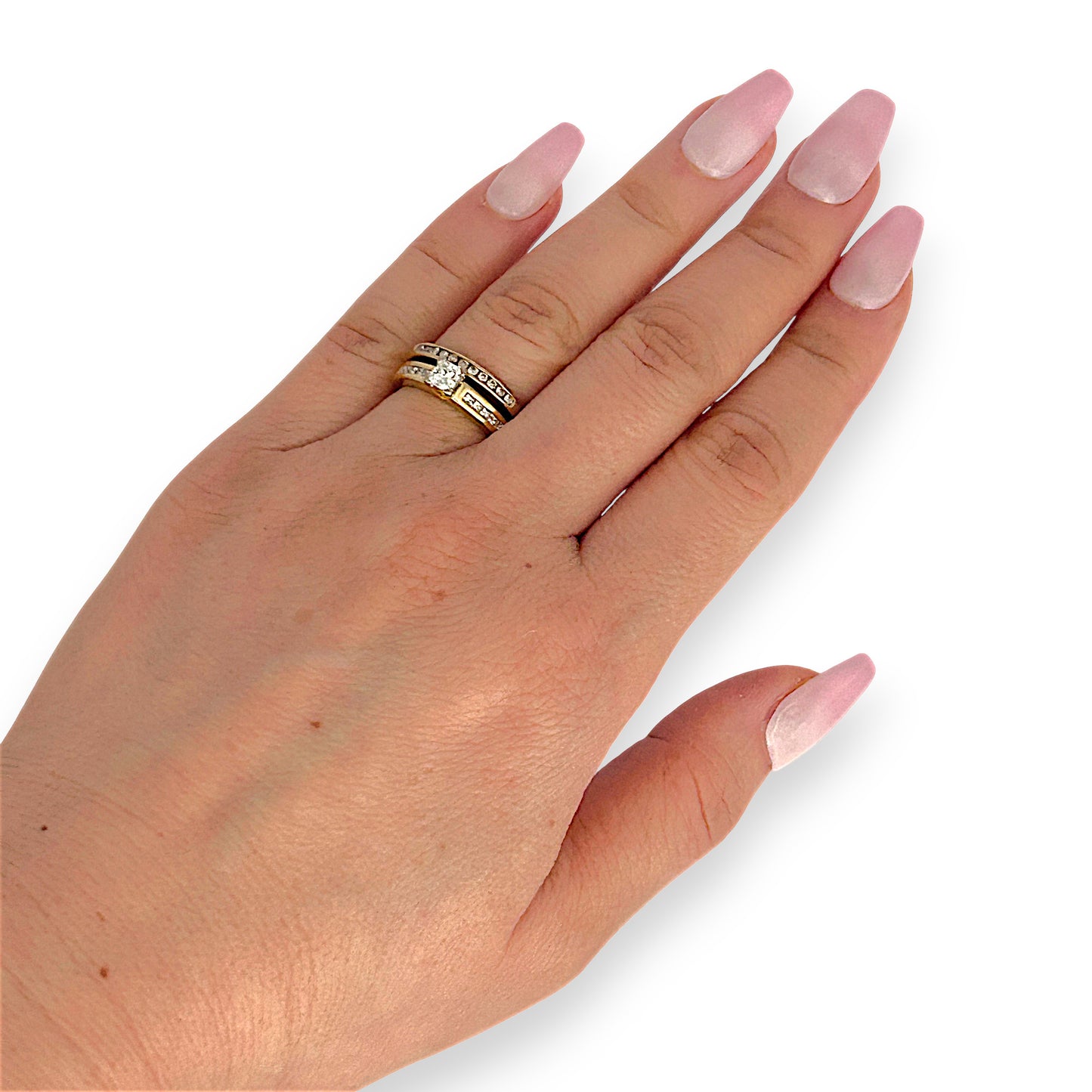 GOLD DEAL | 9ct (9K) Gold Solitaire Diamond 0.61ct Refurbished Ring Set Valuation $4,750
