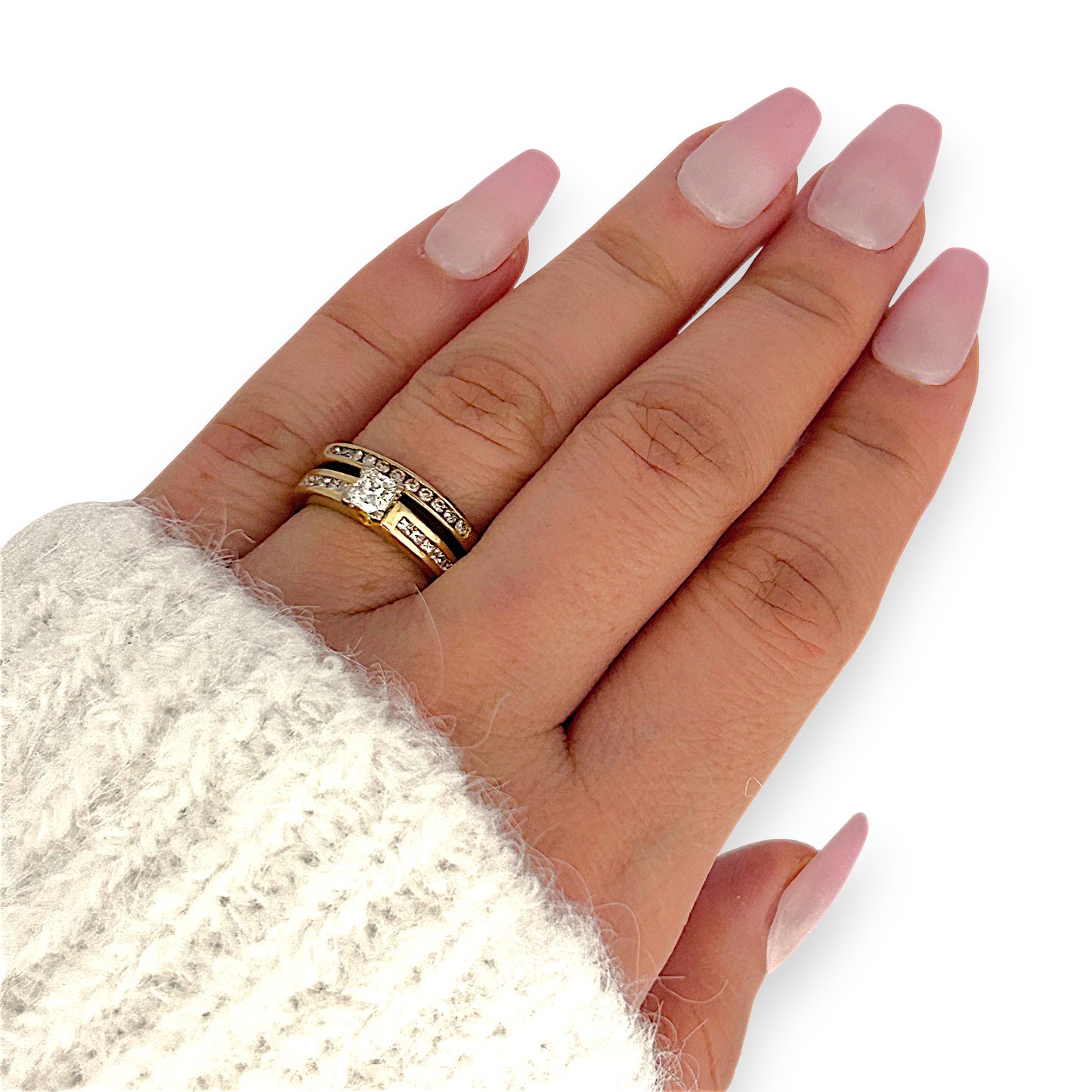 GOLD DEAL | 9ct (9K) Gold Solitaire Diamond 0.61ct Refurbished Ring Set Valuation $4,750