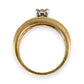 GOLD DEAL | 9ct (9K) Gold Solitaire Diamond 0.61ct Refurbished Ring Set Valuation $4,750
