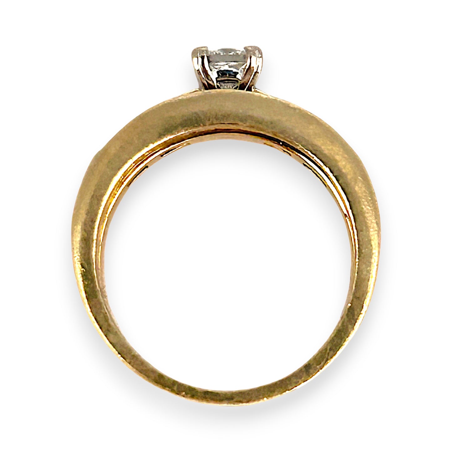 GOLD DEAL | 9ct (9K) Gold Solitaire Diamond 0.61ct Refurbished Ring Set Valuation $4,750