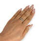 GOLD DEAL | 9ct (9K) Gold Eternal Glow Diamond Channel Ring Size M
