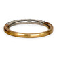 GOLD DEAL | 9ct (9K) Y/W Gold Harmony Glow Ring with Diamonds Size L