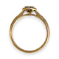 GOLD DEAL | 9ct (9K) Gold Radiant Teardrop Diamond Ring N 1/2