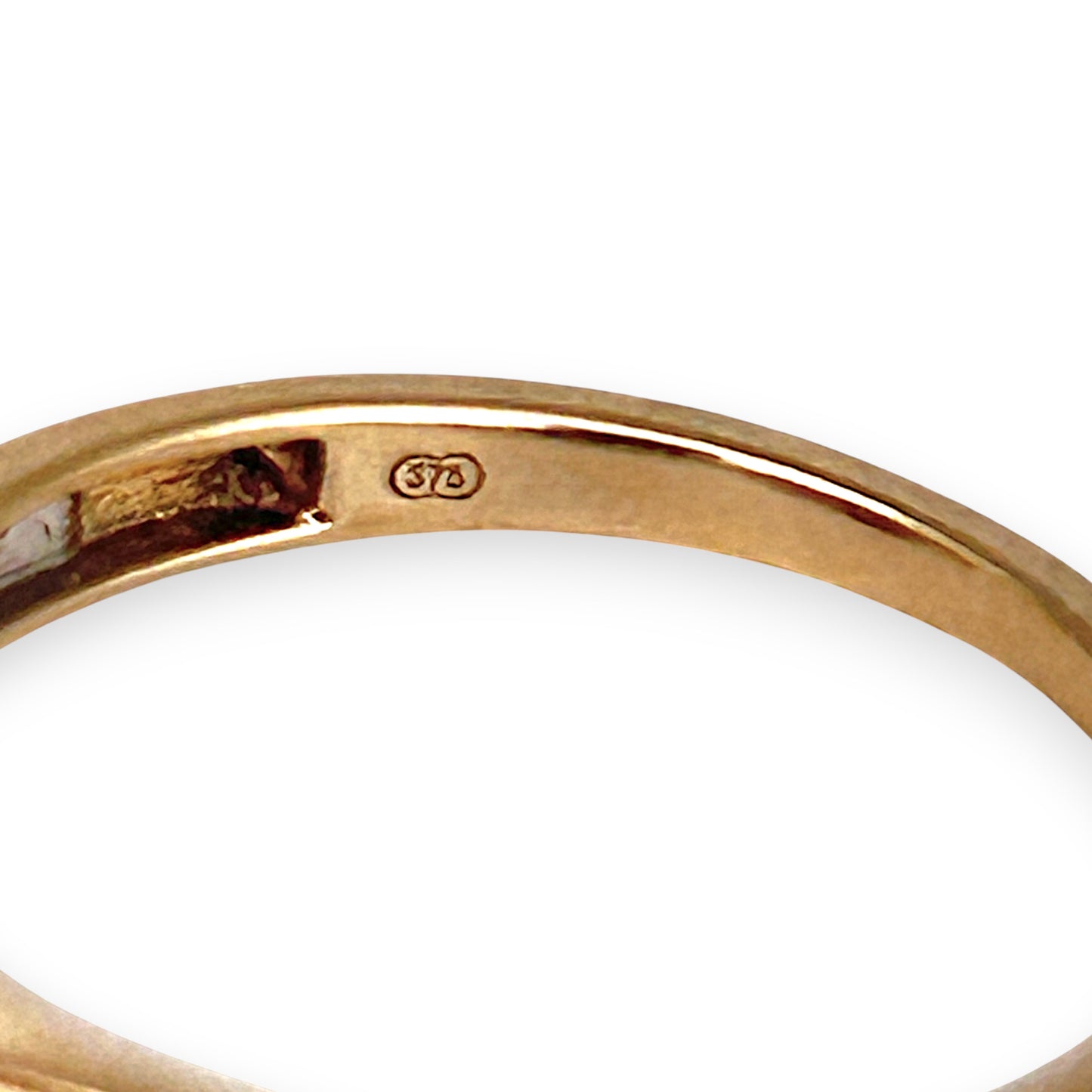 GOLD DEAL | 9ct (9K) Gold Radiant Teardrop Diamond Ring N 1/2