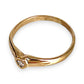 GOLD DEAL | 9ct (9K) Gold Heartlight Diamond Ring Size M 1/2