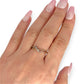 GOLD DEAL | 9ct (9K) Gold Graceful Crossover Diamond Ring by Prouds