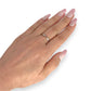 GOLD DEAL | 9ct (9K) Gold Twilight Twist Diamond Ring Size M 1/2