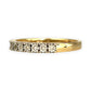 GOLD DEAL | 9ct (9K) Gold PROUNDS Refurbished Lustre Line Diamond Ring Size O