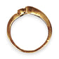 GOLD DEAL | 9ct (9K) Gold Asymmetrical Elegance with Round & Baguette Cuts Ring
