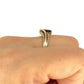 GOLD DEAL | 9ct (9K) Gold Pricess Cut Ruby & Diamond Ring