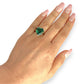 GOLD DEAL | 9ct (9K) Gold Heart of Verdant Fire 7.70ct Quartz Diamond Ring Valuation $1,600