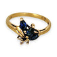 GOLD DEAL | 9ct Gold Awaken Sapphire & Diamond Trio Ring