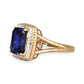 GOLD DEAL | FLASH SALE 9ct (9K) Gold Pristine Sapphire & Diamond Ring Valuation $1,275