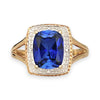 GOLD DEAL | FLASH SALE 9ct (9K) Gold Pristine Sapphire & Diamond Ring Valuation $1,275