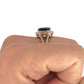 GOLD DEAL | FLASH SALE 9ct (9K) Gold Pristine Sapphire & Diamond Ring Valuation $1,275
