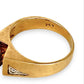 GOLD DEAL | 9ct Gold Vintage-Inspired Graceful Amethyst & Diamond Ring