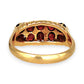 GOLD DEAL | 18ct Gold Vintage-Inspired Classic & Regal Garnet Ring