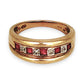 GOLD DEAL | 9ct (9K) Gold Ravishing Ruby & Diamond Ring