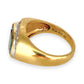 GOLD DEAL | 9ct (9K) Gold Pear-Cut Blue Topaz & Diamond Accent Ring Valuation $2,000