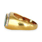GOLD DEAL | 9ct (9K) Gold Pear-Cut Blue Topaz & Diamond Accent Ring Valuation $2,000