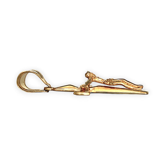 GOLD DEAL | 21K Gold Crucifix Round Cross Pendant