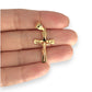 GOLD DEAL | 21K Gold Crucifix Round Cross Pendant