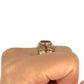 GOLD DEAL | 9ct (9K) Gold Royal Flame Ruby & CZ Dress Ring Valuation $2,400