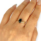 GOLD DEAL | 9ct Gold Midnight Embrace Sapphire Ring