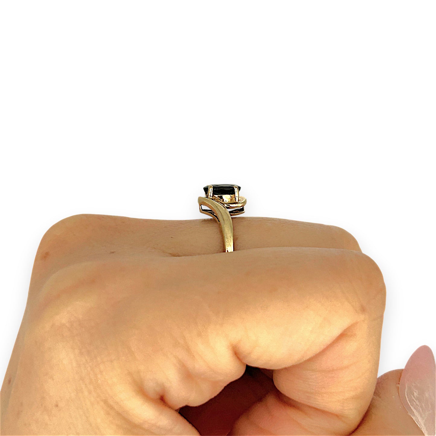 GOLD DEAL | 9ct Gold Midnight Embrace Sapphire Ring