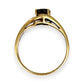 GOLD DEAL | 9ct Gold Midnight Embrace Sapphire Ring