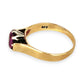 GOLD DEAL | 9ct Yellow & White Gold Twilight Sovereign Amethyst Ring