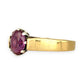 GOLD DEAL | 9ct Yellow & White Gold Twilight Sovereign Amethyst Ring