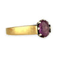 GOLD DEAL | 9ct Yellow & White Gold Twilight Sovereign Amethyst Ring