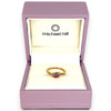 GOLD DEAL | 9ct Gold Michael Hill Violet Orbit Amethyst Ring with Sculpted Split Band