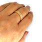 GOLD DEAL | 21K Gold Ring with Multiple CZ, Size O1/2