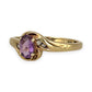 GOLD DEAL | 9ct Gold Twilight Spark Amethyst & Diamond Ring Size P 1/